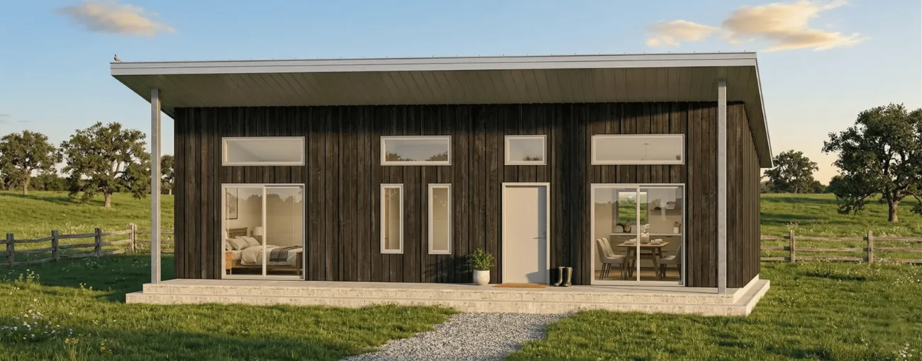 Casa Prefabricada Modelo Lahuen 53 m2