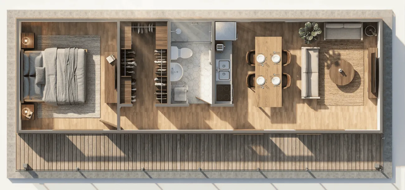 Plano Modelo Lahuén