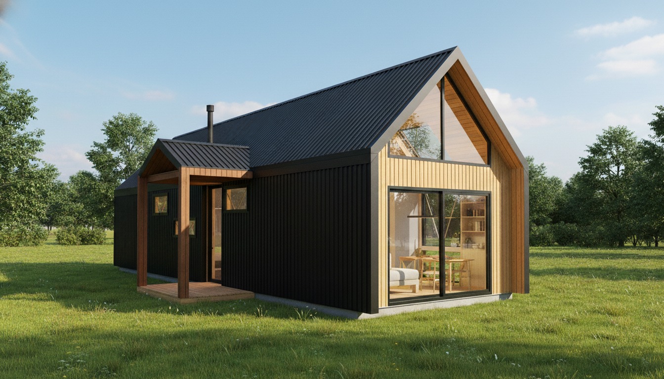 Casa Prefabricada Modelo Alerce 48 m2