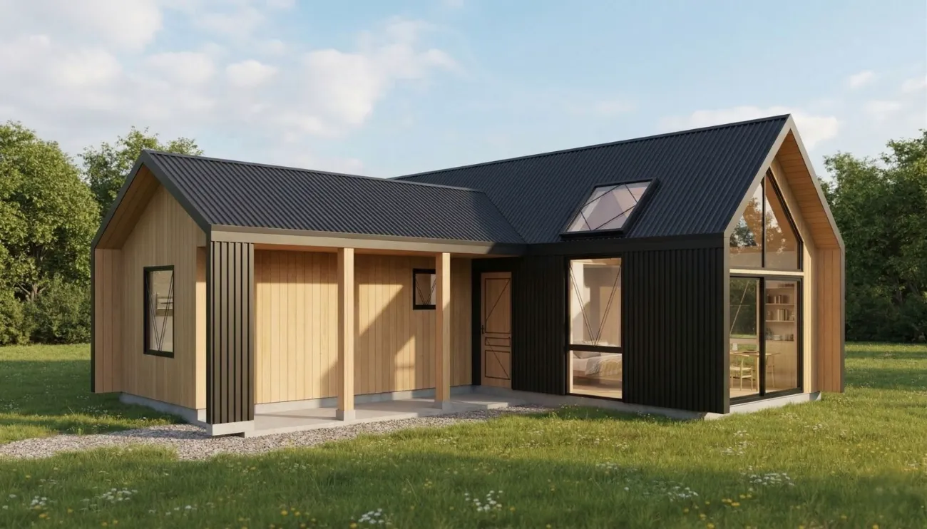 Casa Prefabricada Modelo Alerce Plus 67 m2