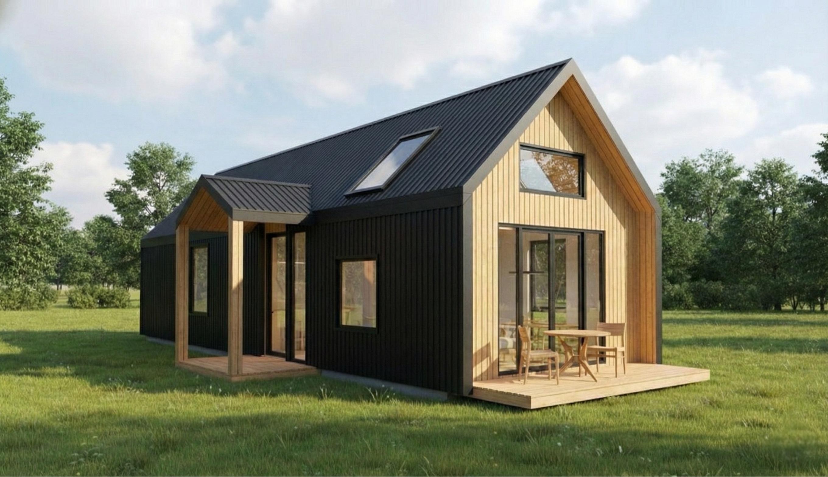 Casa Prefabricada Modelo Rapanui 35 m2